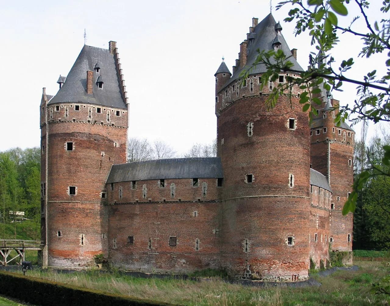 Beersel Castle: A Moated Medieval Fortress Near Brussels