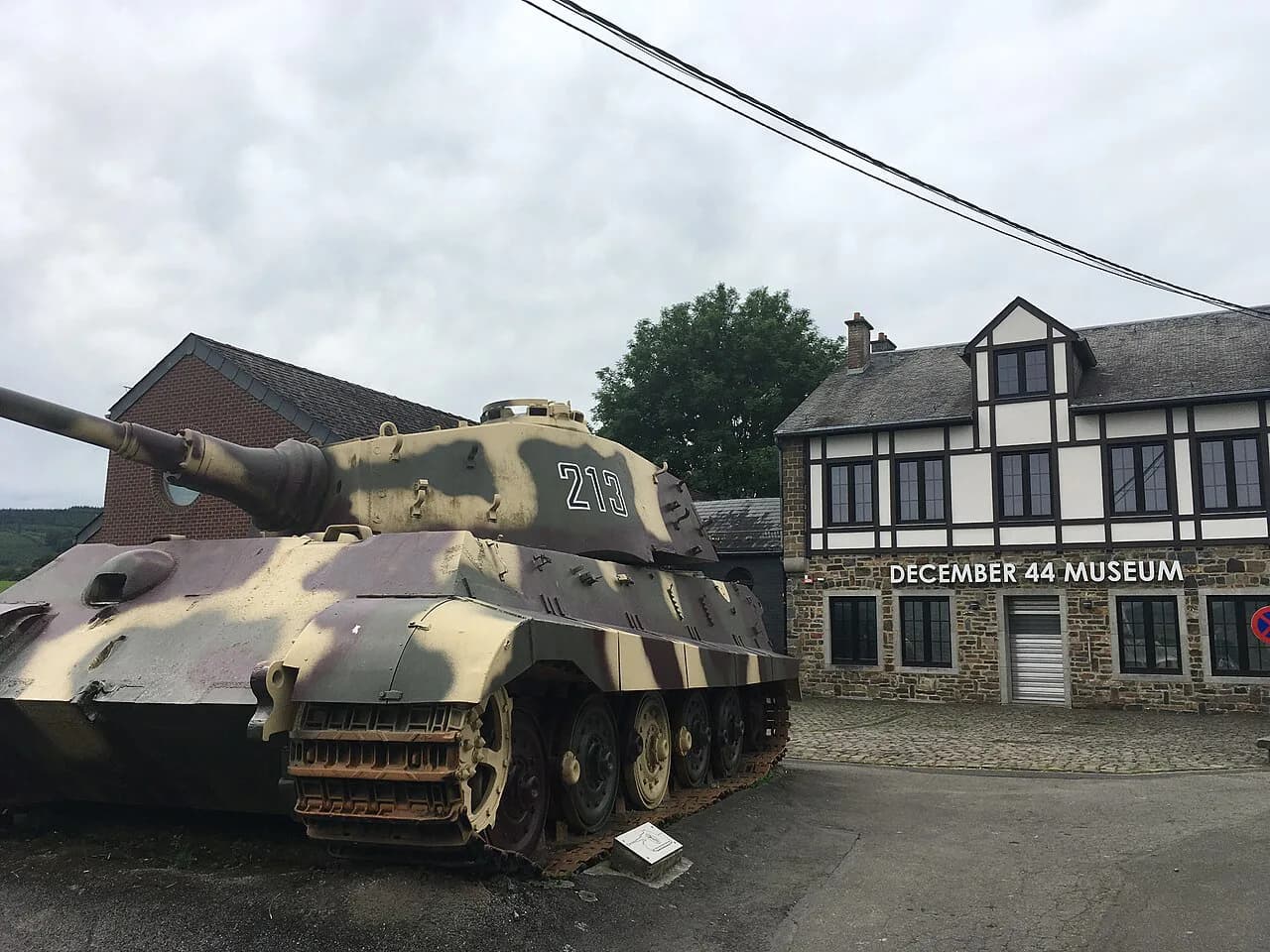 December 44 Museum, La Gleize: The King Tiger and the Collection
