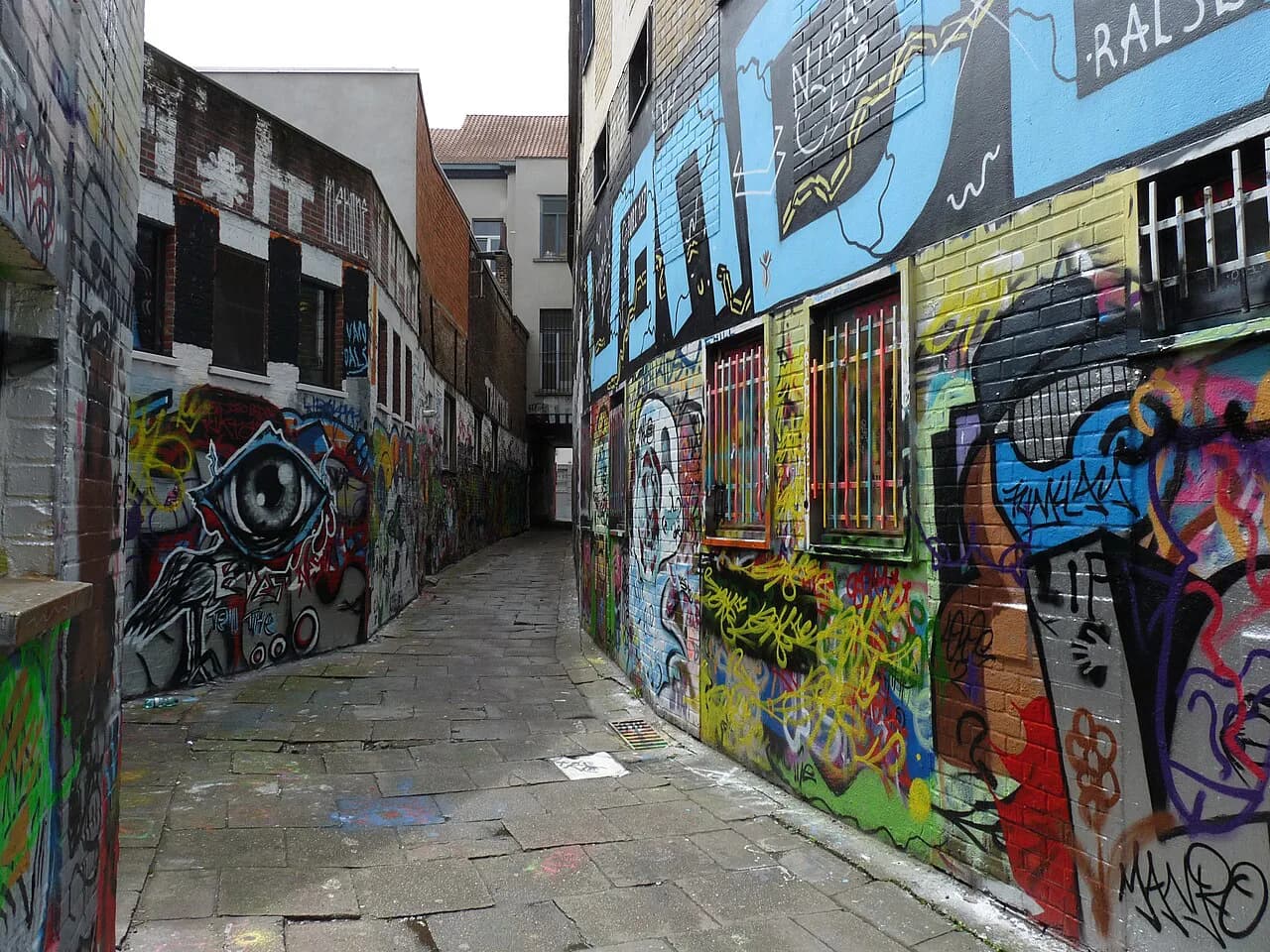 Graffiti Street in Ghent (Werregarenstraat): What to See