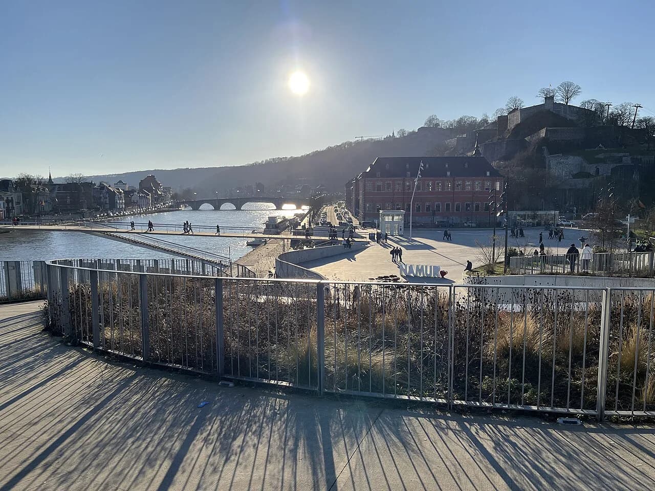 Le Grognon, Namur: Where the Sambre Meets the Meuse