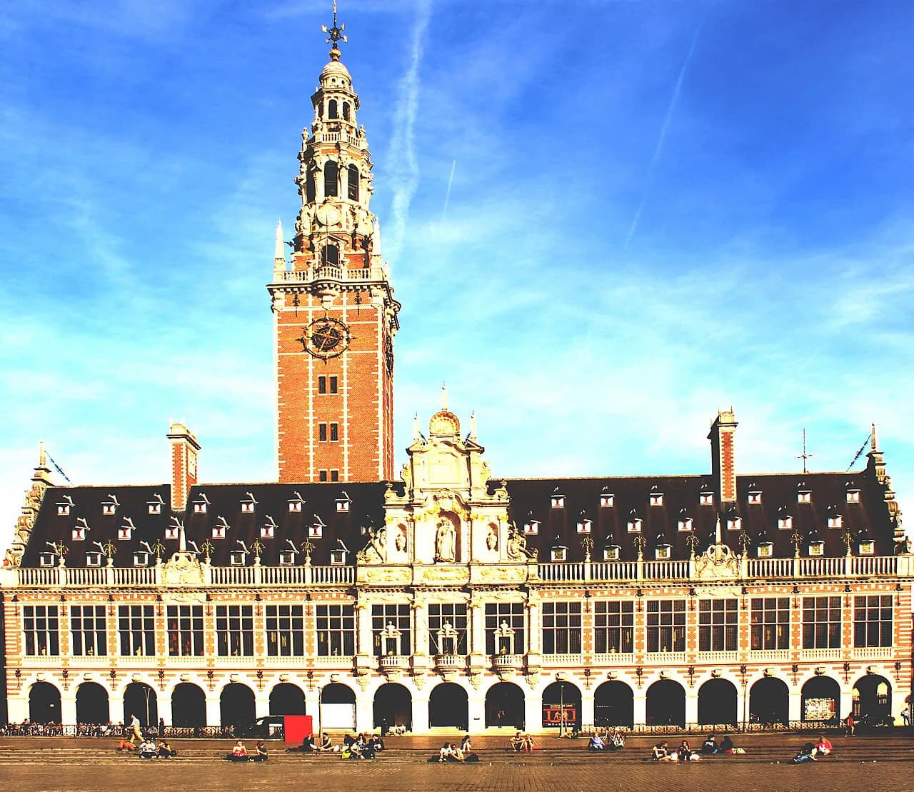 Leuven University Library: Tower Views and Wartime History