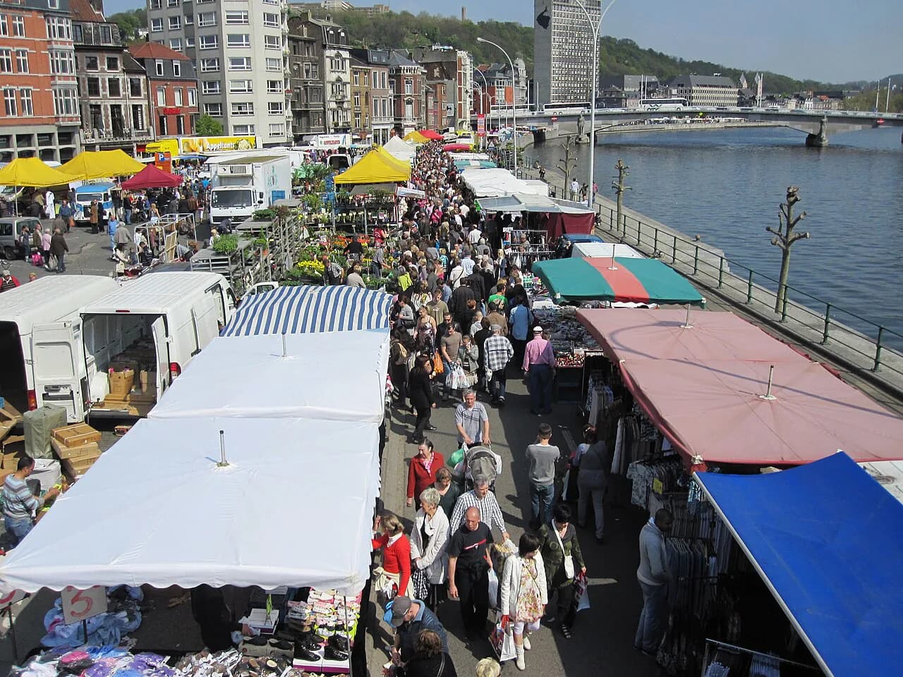 Liège Markets: La Batte on Sundays and the City's Flea Markets