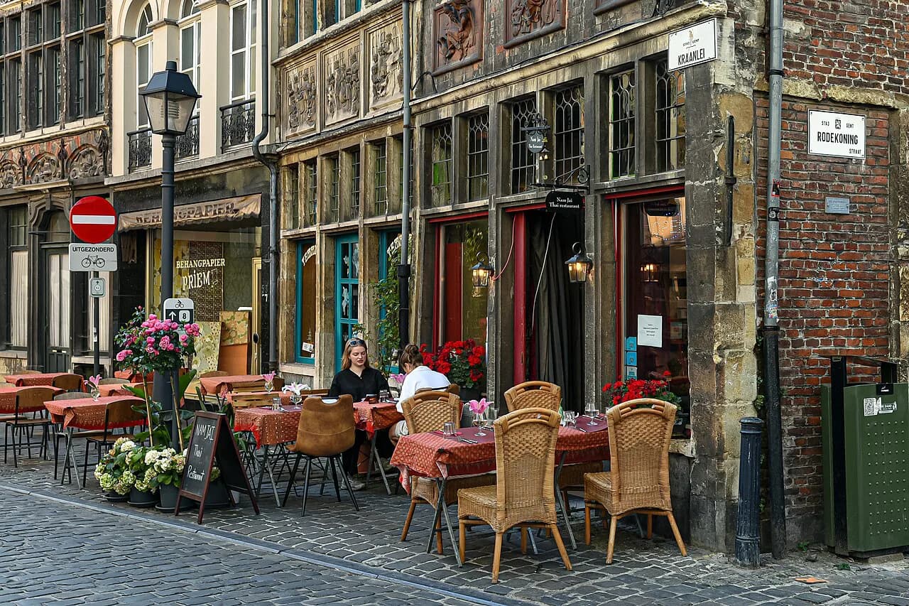Patershol: Ghent's Old Quarter Beside Gravensteen