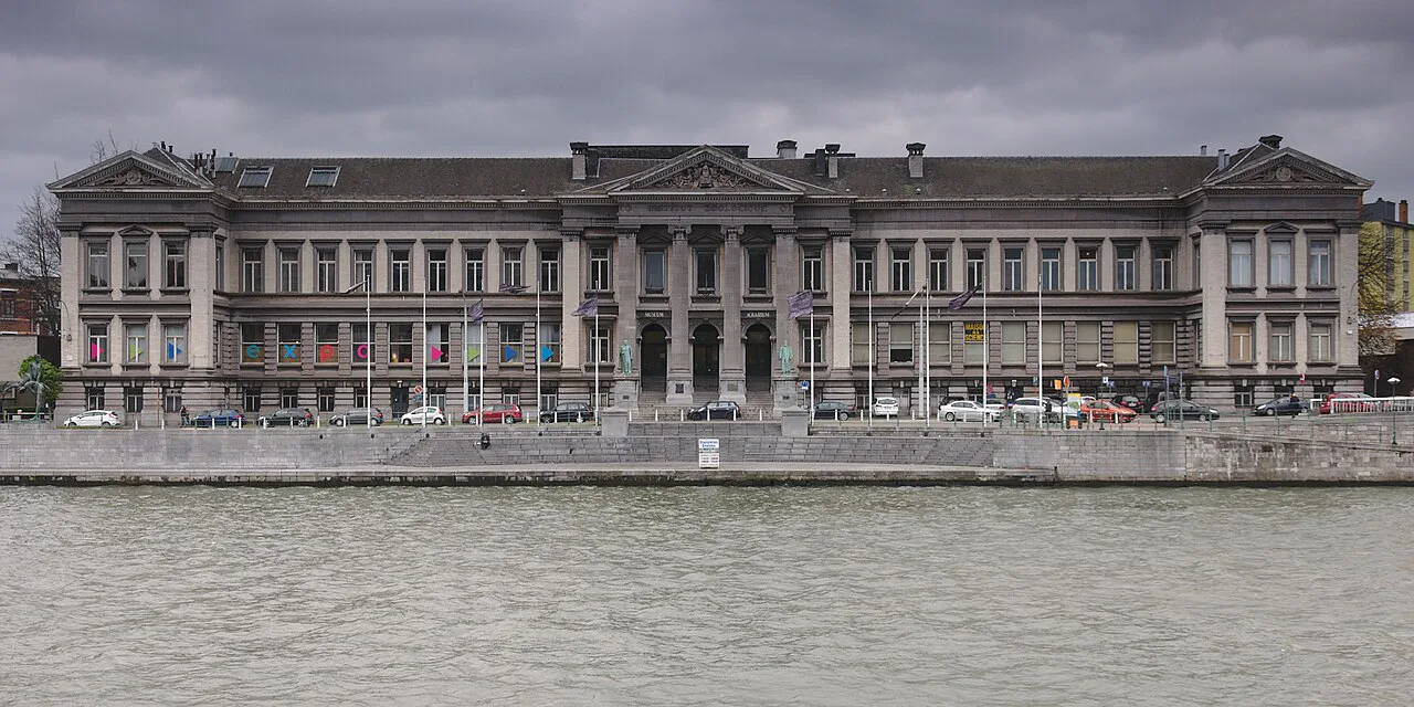 The Aquarium-Muséum building on the banks of the Meuse, Liège.