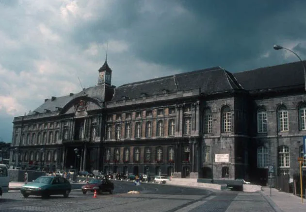 The façade of the Prince-Bishops' Palace, Liège.