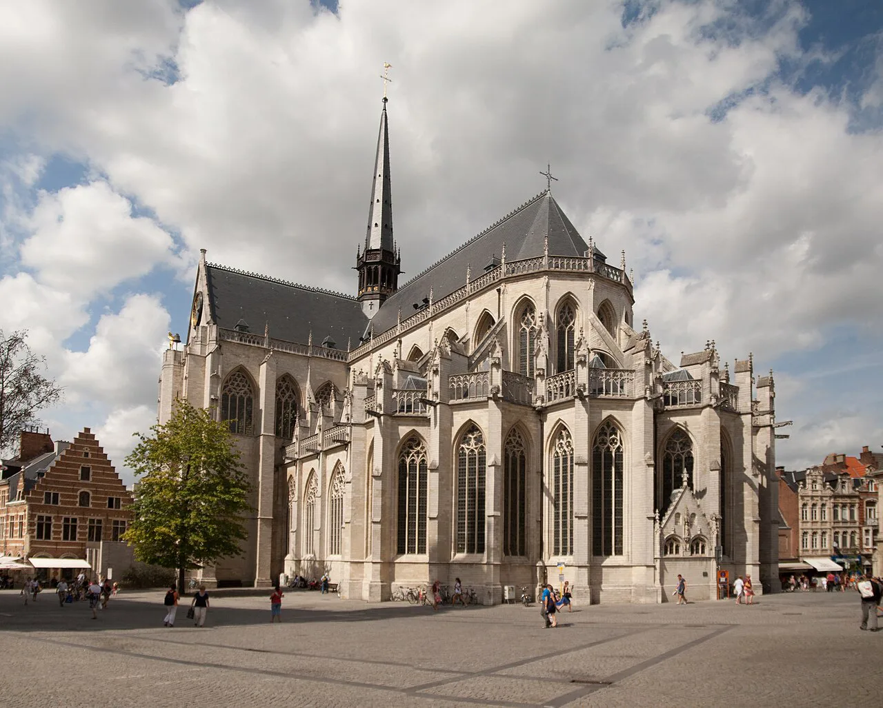 St Peter's Church on the Grote Markt, Leuven.