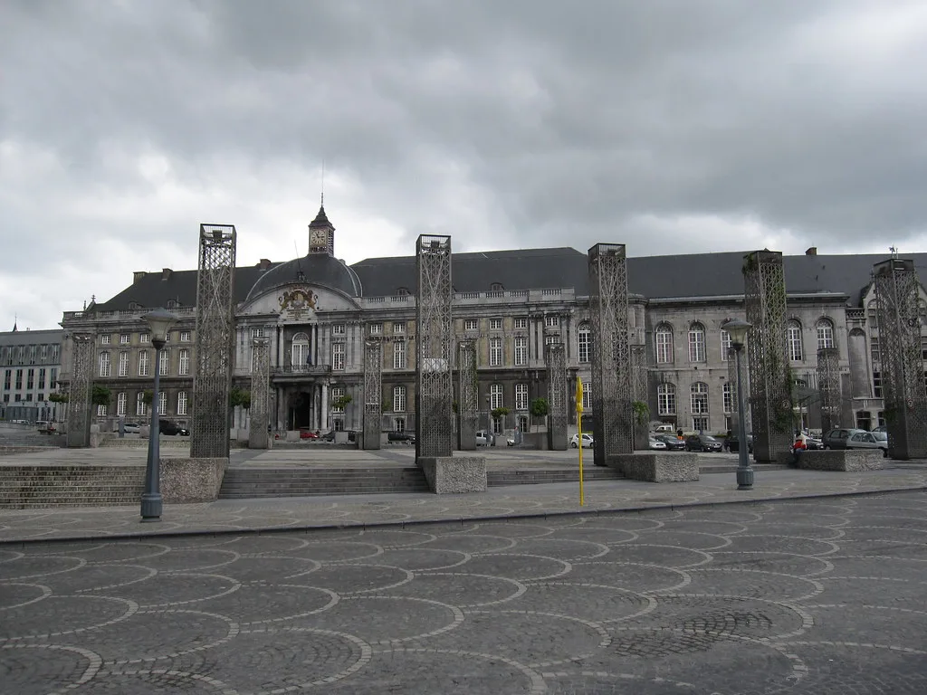 The Palace of the Prince-Bishops on Place Saint-Lambert, Liège.