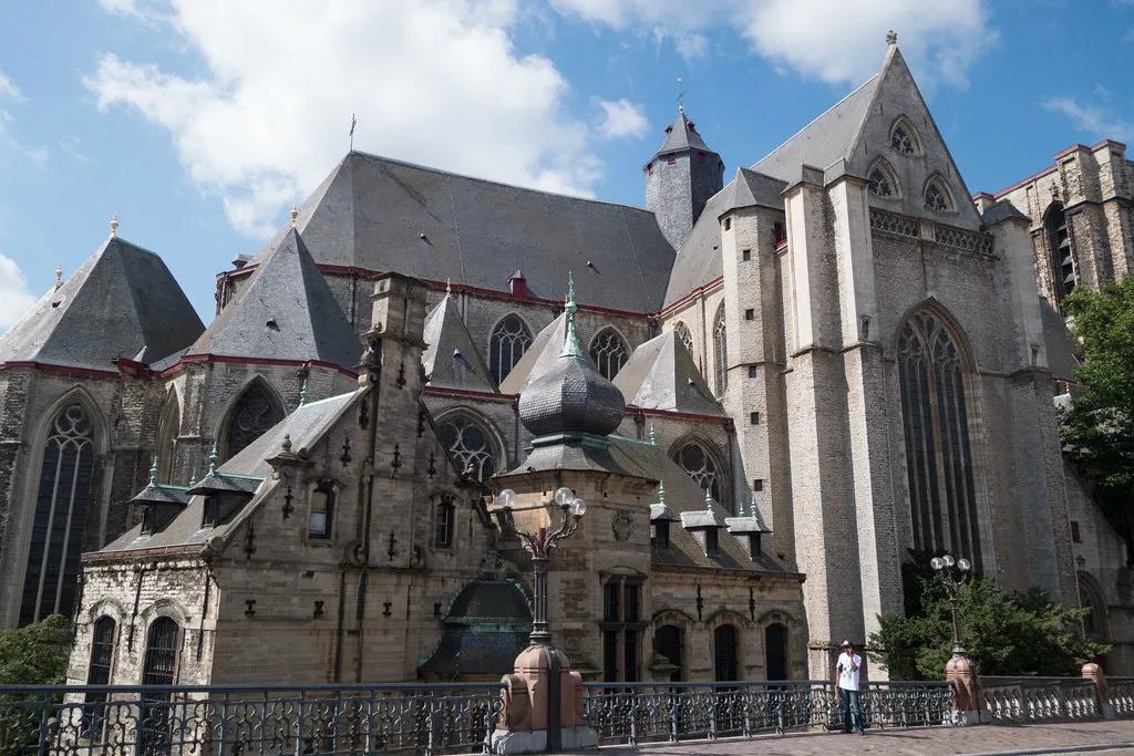 St Bavo's Cathedral, Ghent.