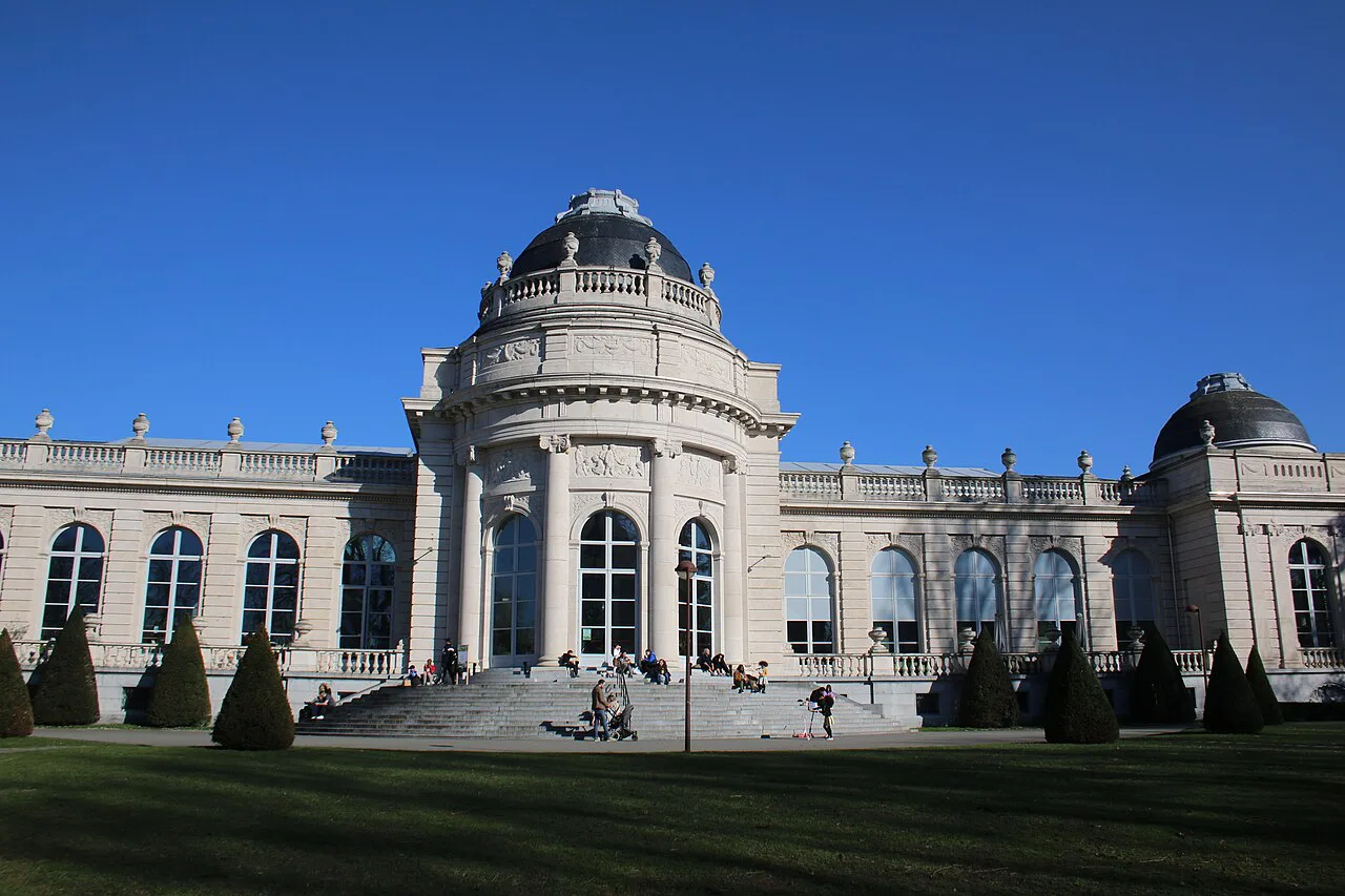 La Boverie museum in the Parc de la Boverie, Liège.