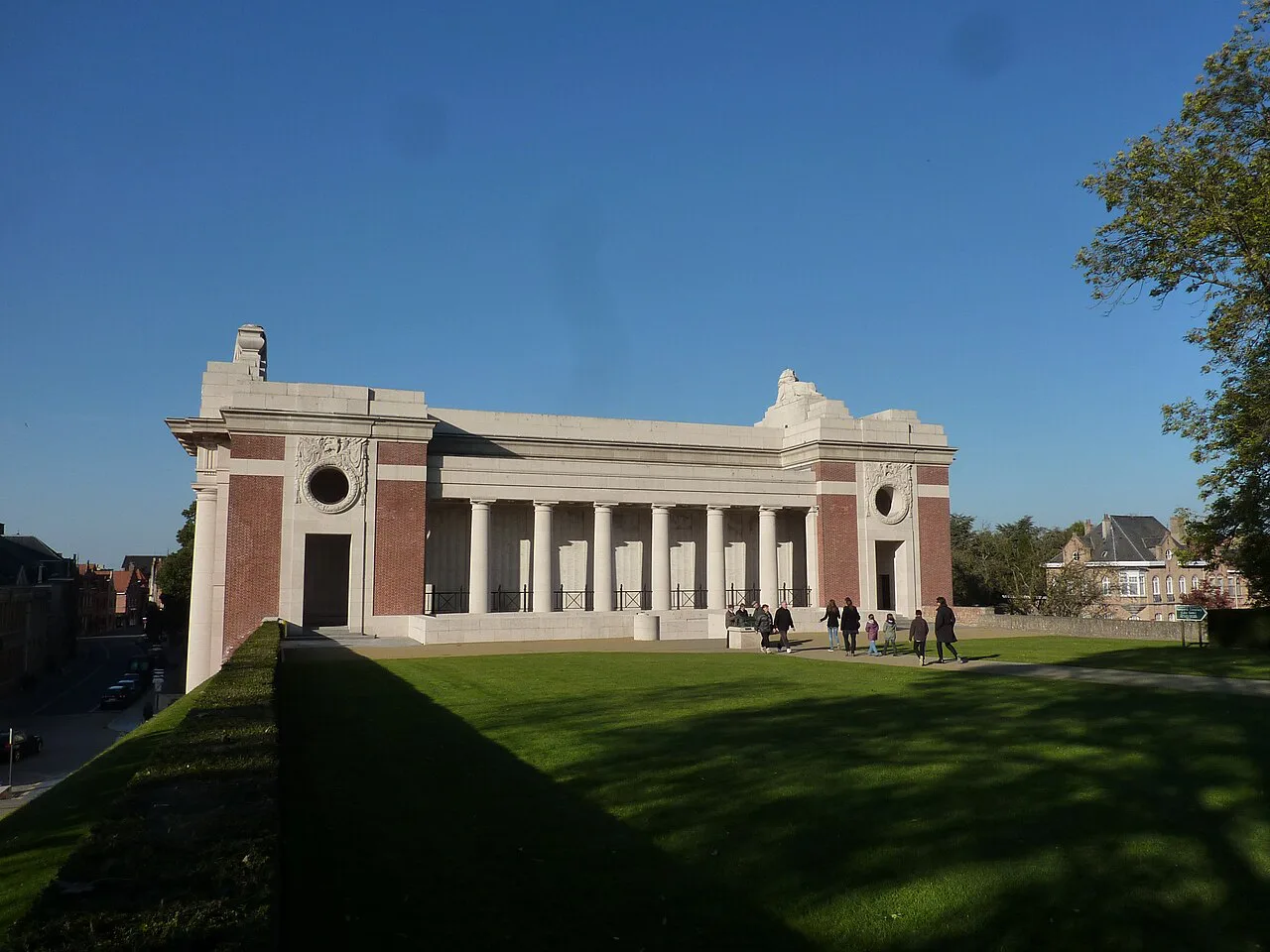 The Menin Gate Memorial to the Missing, Ypres.
