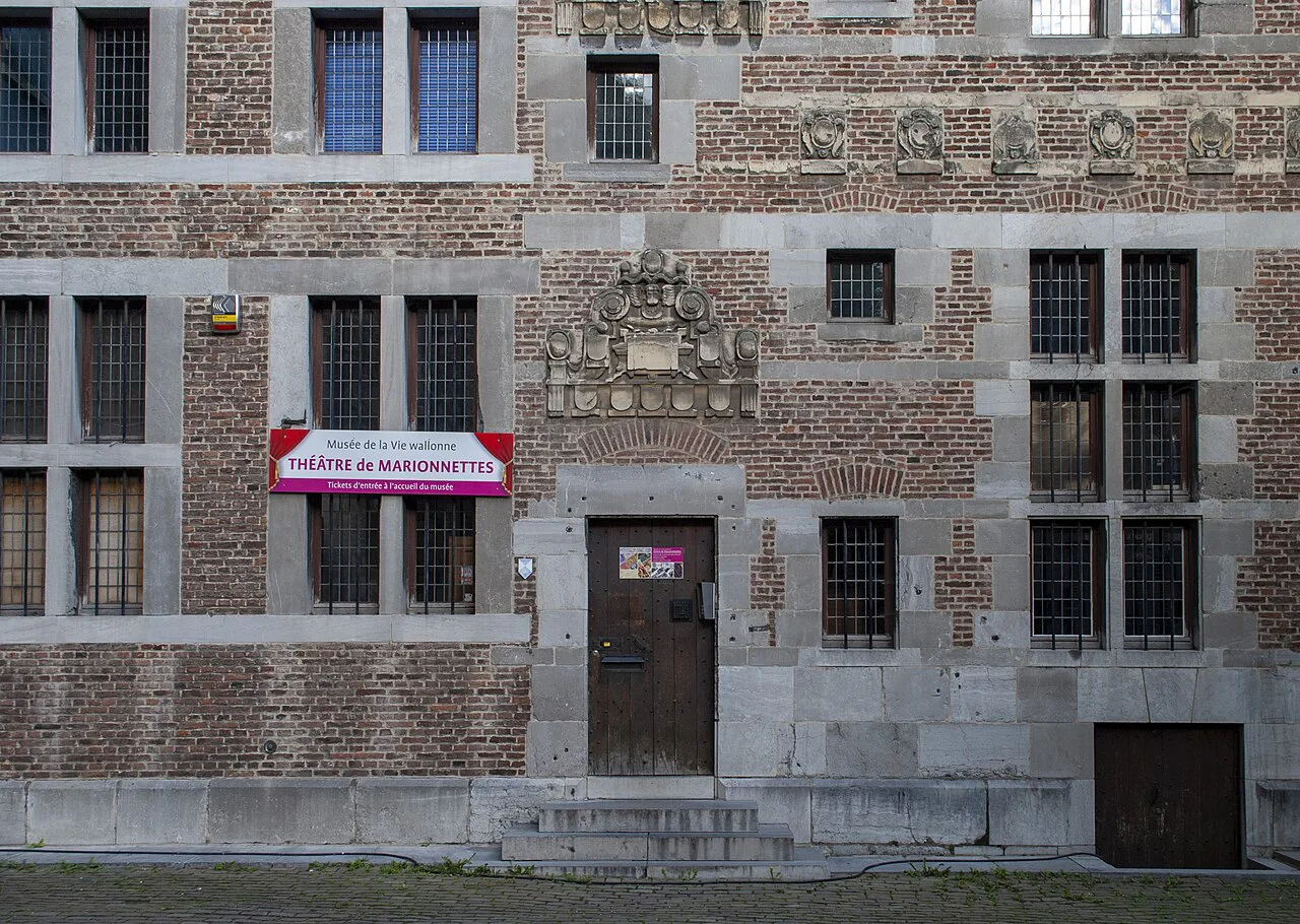 The puppet theatre building of the Musée de la Vie Wallonne, Liège.