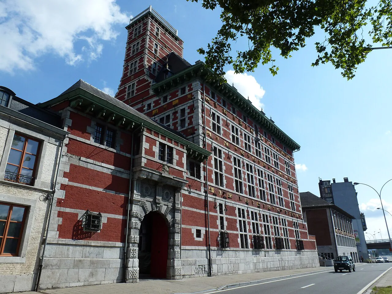 The Curtius Palace on the Quai de Maestricht, Liège.