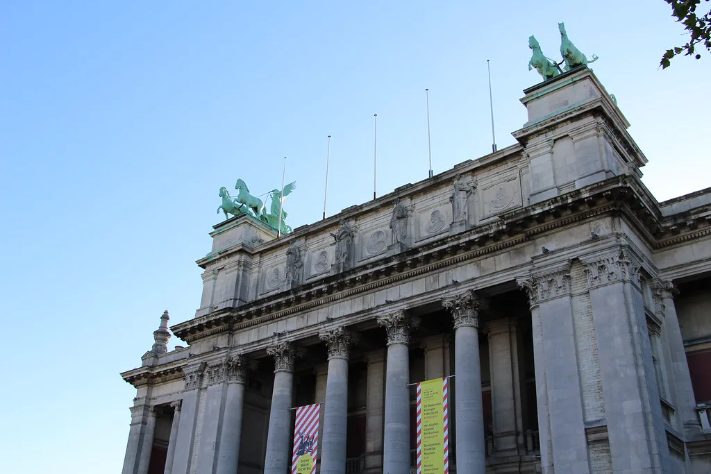 The Royal Museum of Fine Arts on Leopold de Waelplaats, Antwerp.