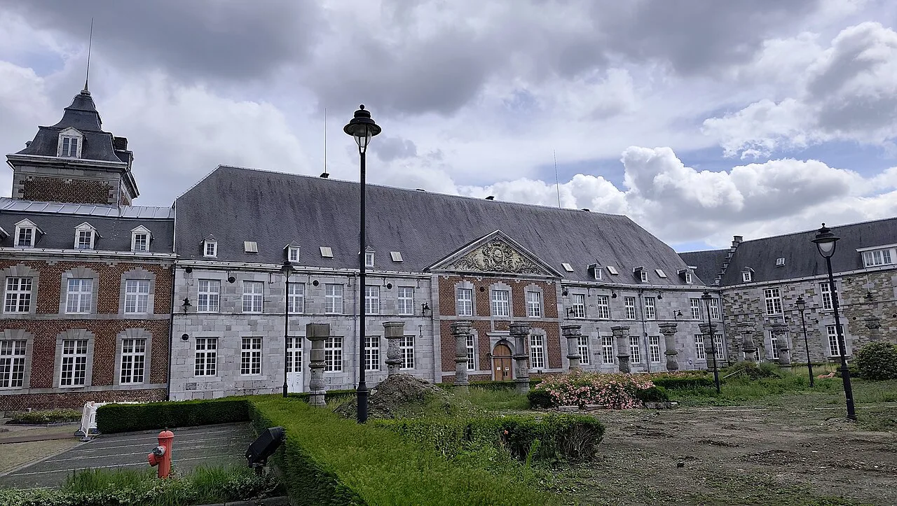 The buildings of the former Abbey of Saint-Laurent, Liège.