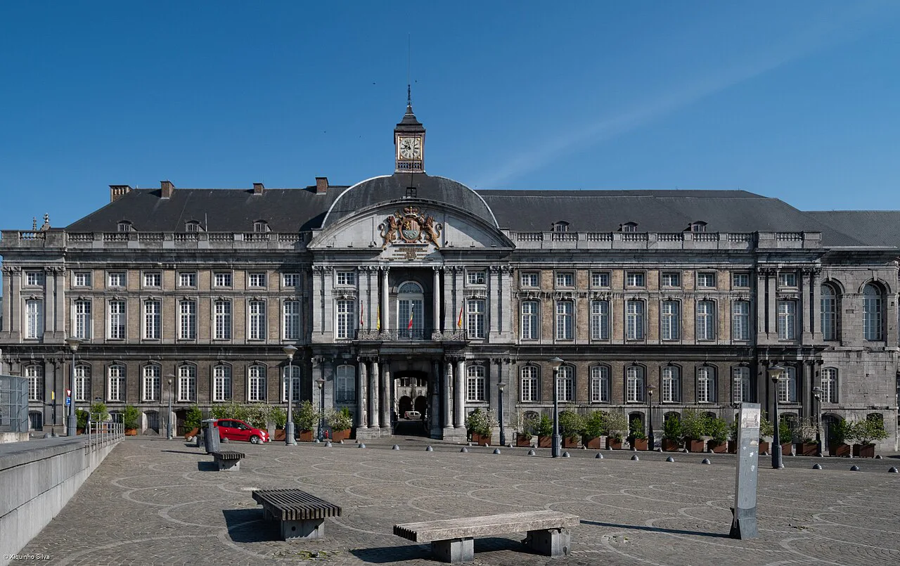 The Prince-Bishops' Palace on Place Saint-Lambert, Liège.